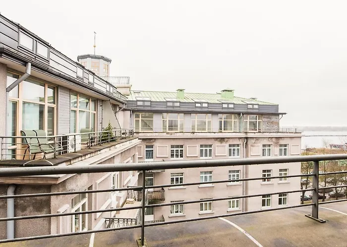2-level Penthouse With Terrace And Free Parking Apartment Riga