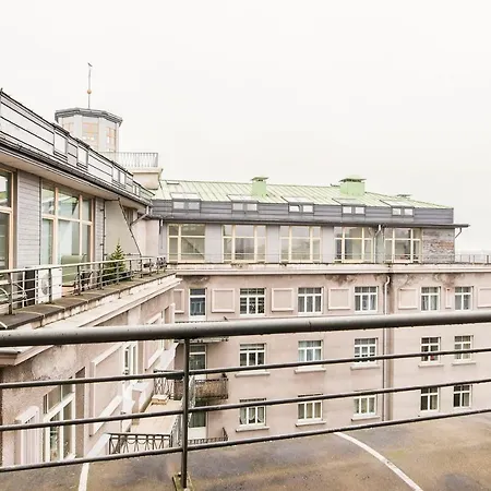 2-level Penthouse With Terrace And Free Parking 公寓 里加